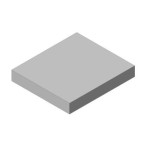 Šamotová deska spodní, boční KV HEAT 2G 70.44.13